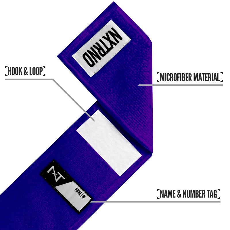 NXT NXTRND Nxtrnd Streamer Football Towel  Thin Sports Towel  Dries Hands & Football Accessories (Purple) - Image 4
